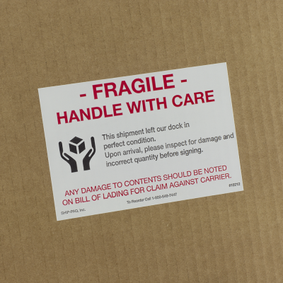 Fragile/Glass Handle with Care Labels - Butt Cut - 18212 - 4x6 Fragile - Handle With Care.png
